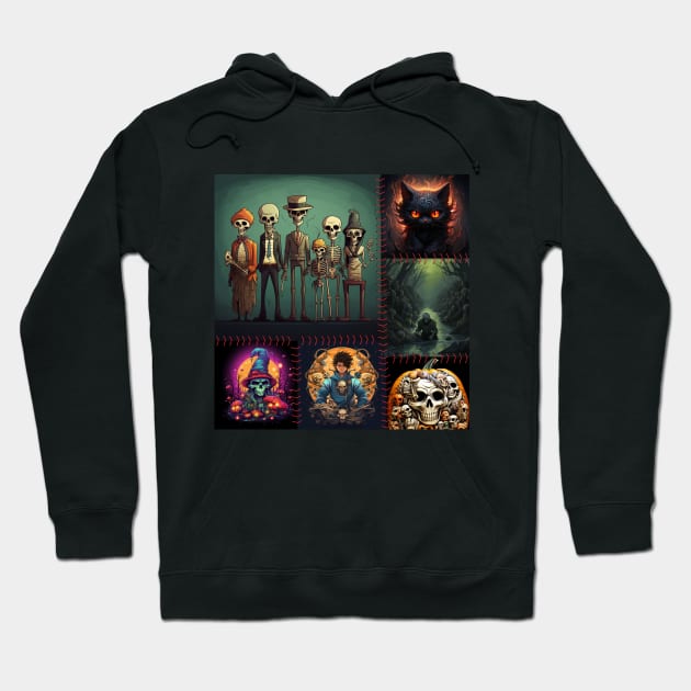 Halloween mix Hoodie by FehuMarcinArt